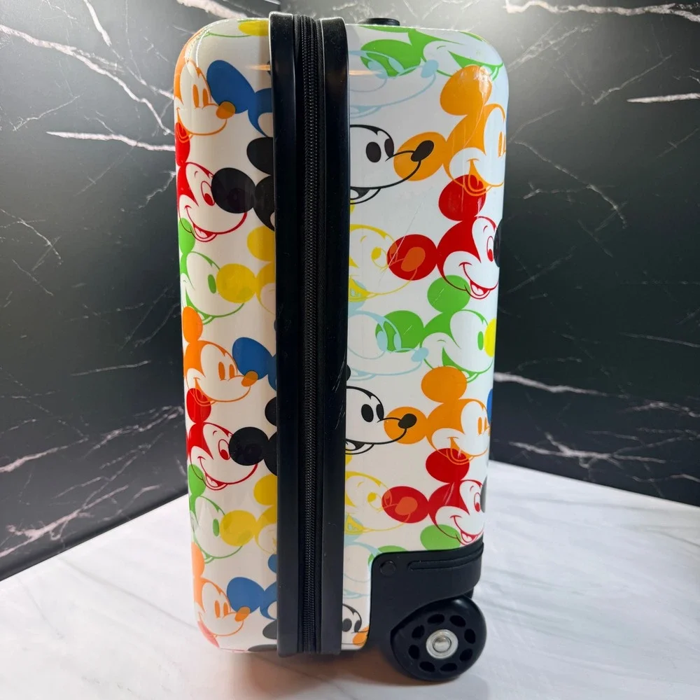 Disney American Tourister Mickey Mouse Hardside Spinner Suitcase 18in Carry On